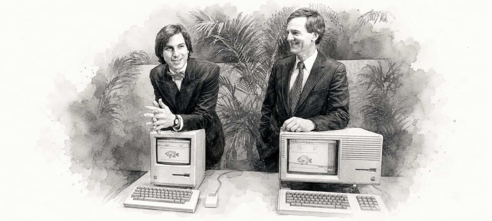 John Sculley 与苹果相关配图