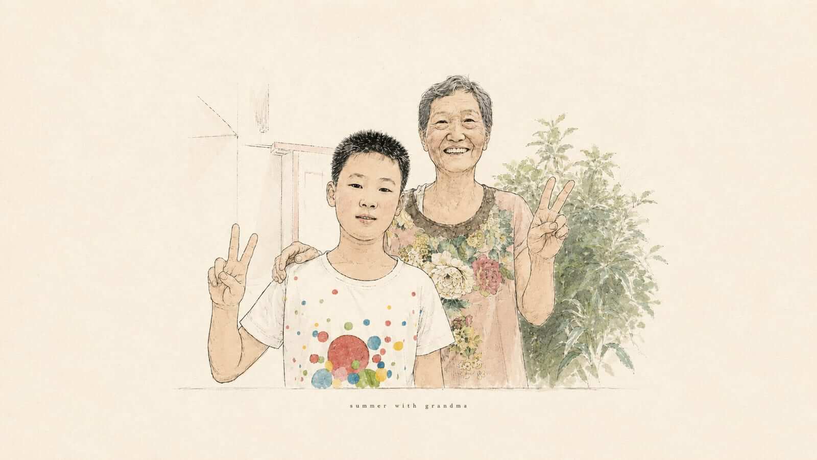 AI 插画